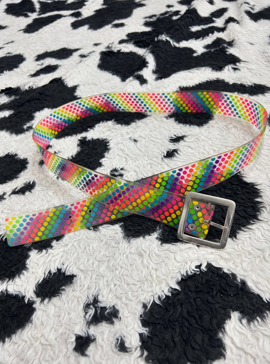 Transparent Rainbow Belt