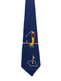 Golfing Graphic Tie