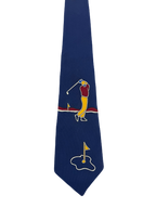 Golfing Graphic Tie