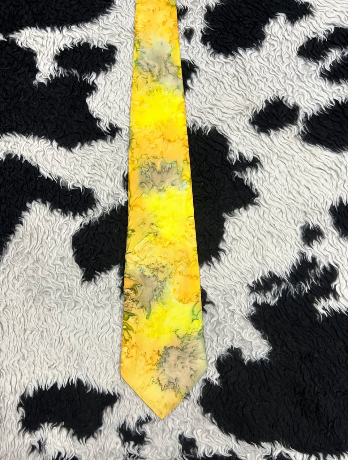 Yellow Dyed Tie
