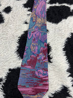 Alessandro Man in River Boat Art Tie