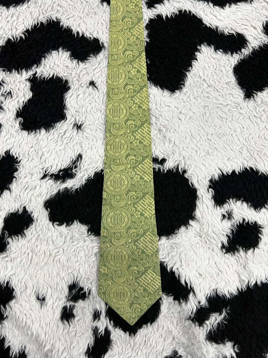 Green & Gold Tie