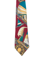 Gallo Nero Sailing Boats Tie