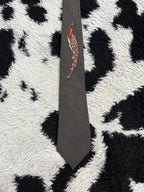 Peacock Narrow Graphic Tie