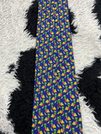 Frog with Umbrellas Tie
