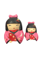 Vintage Kokeshi Dolls (Set of 2)