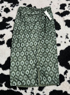 ZARA Long Green Skirt