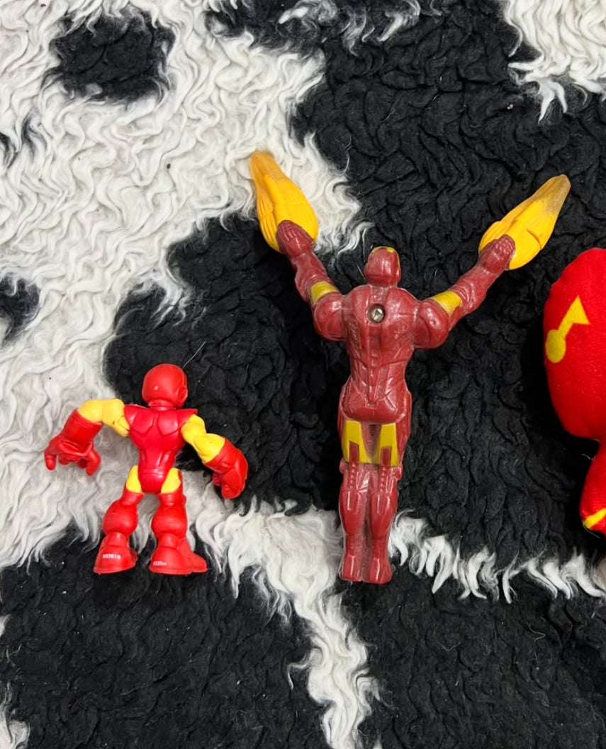 Set of 2 Iron Man Figurines
