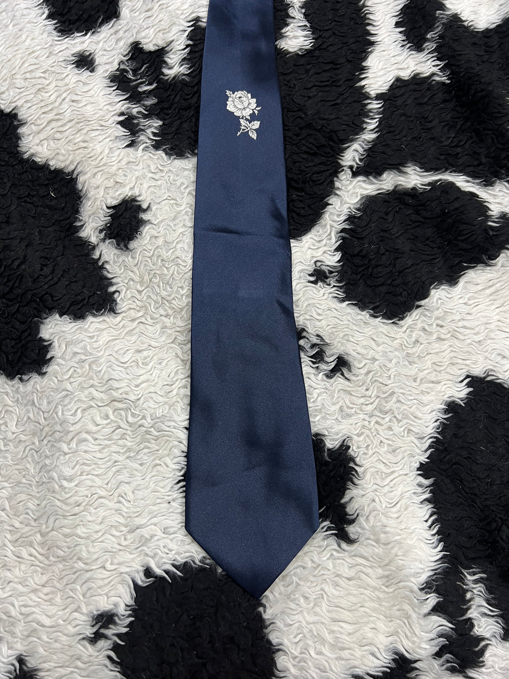 Paul Smith Embroidered Flower Tie