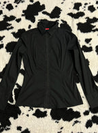 Black Fitted Buttonup (Women's)