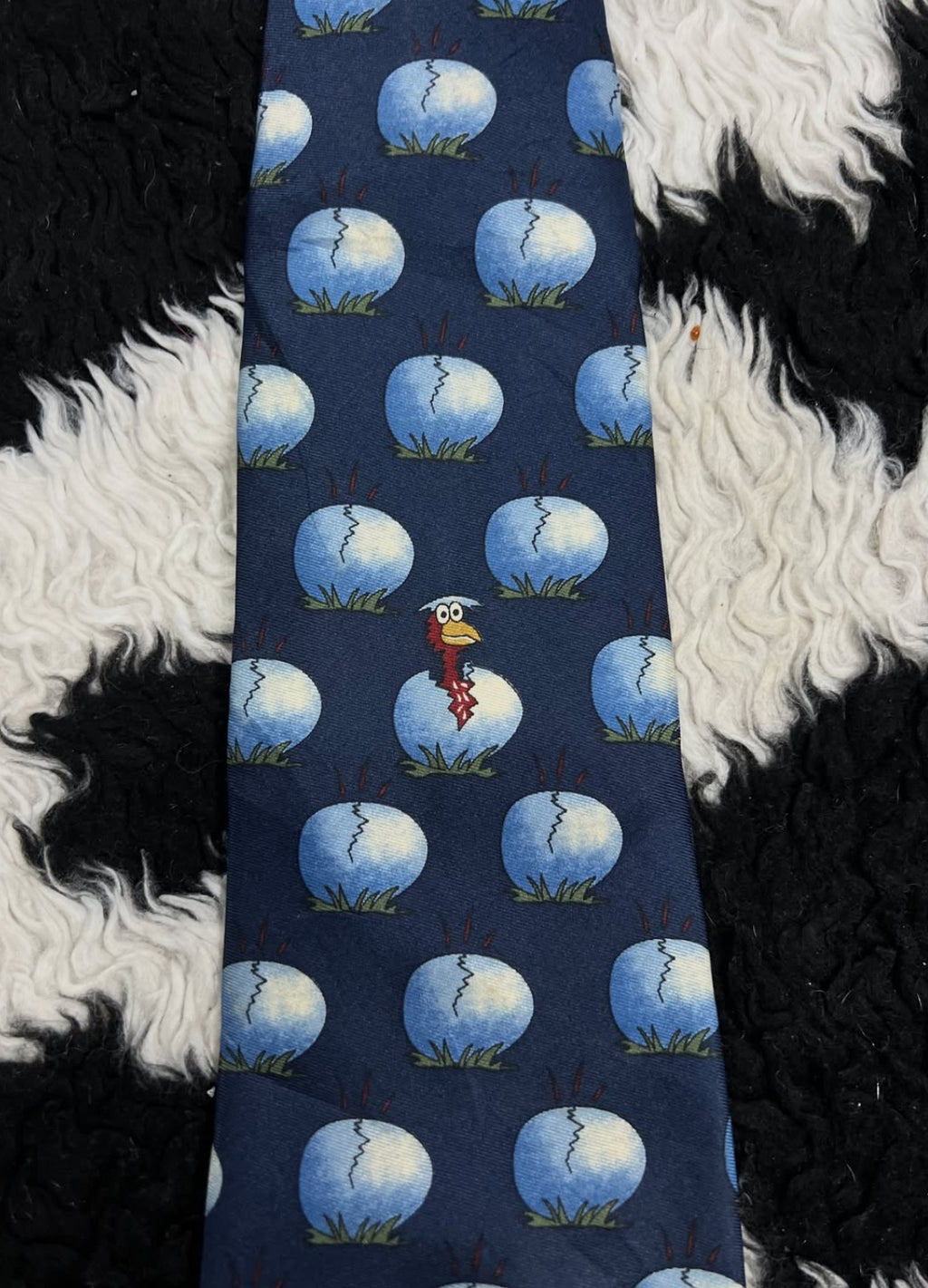 Hatching Eggs Tie
