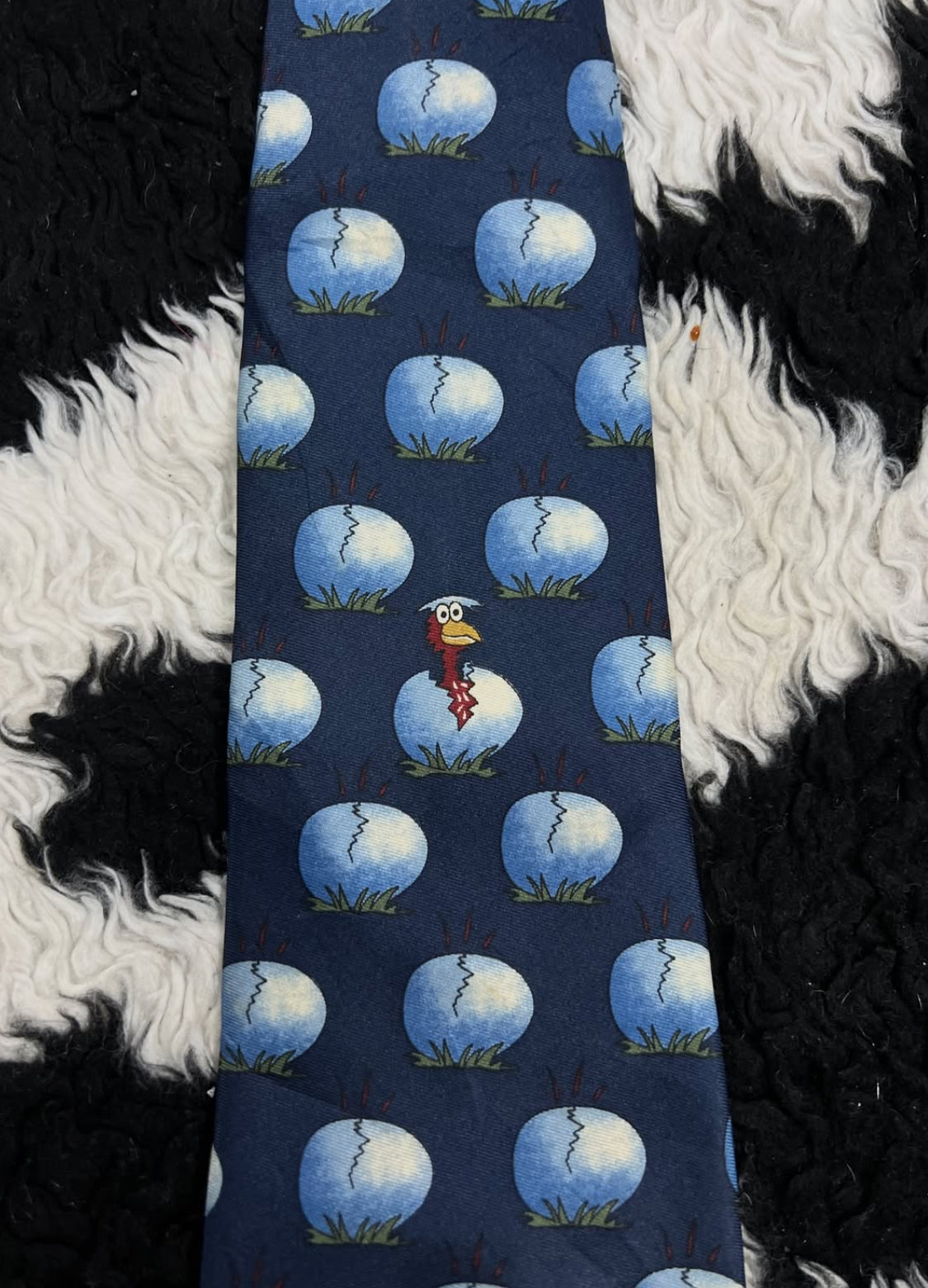 Hatching Eggs Tie