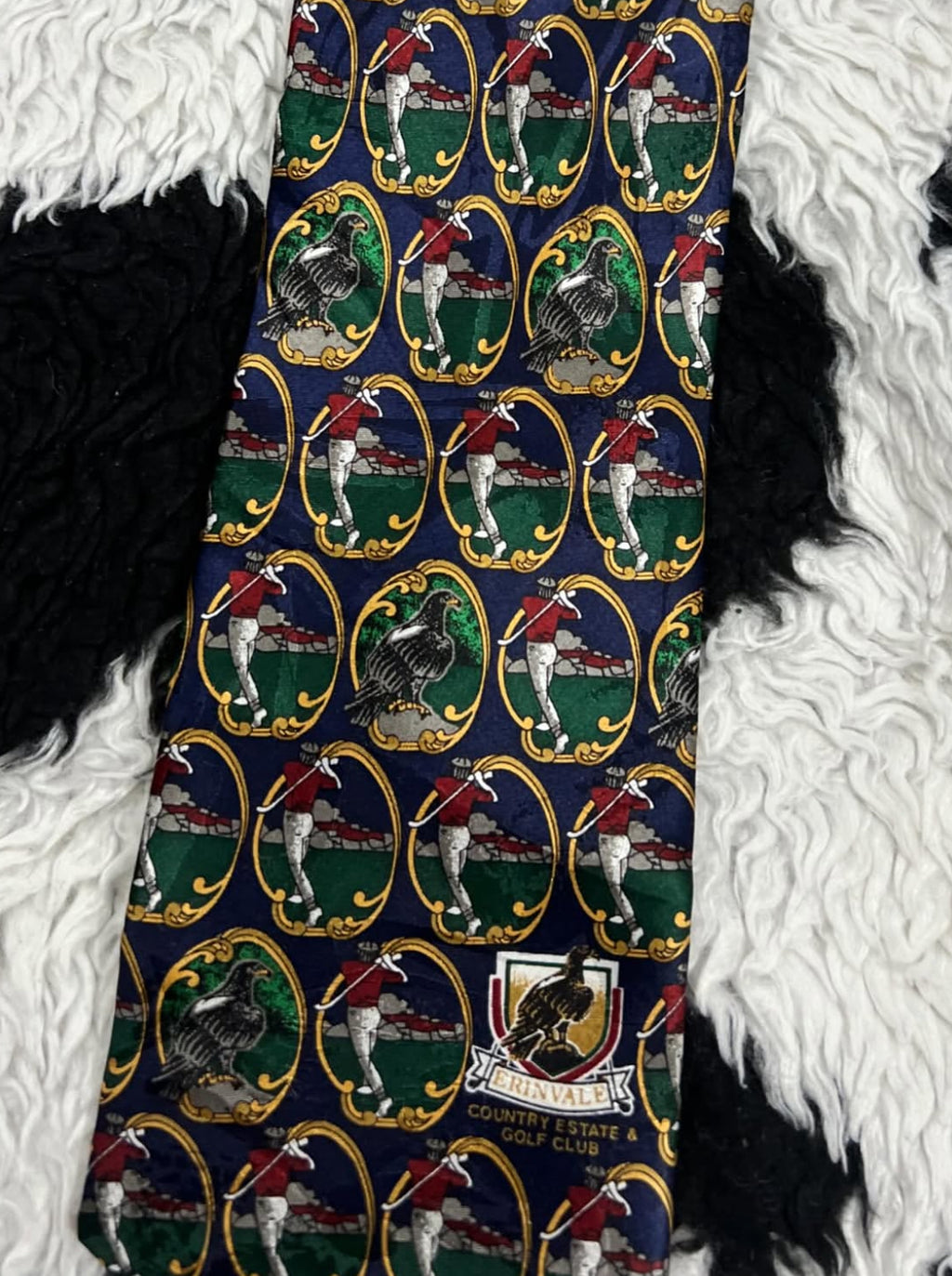 Cravateur Golfing & Eagles Tie