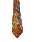 New World Red Floral Tie