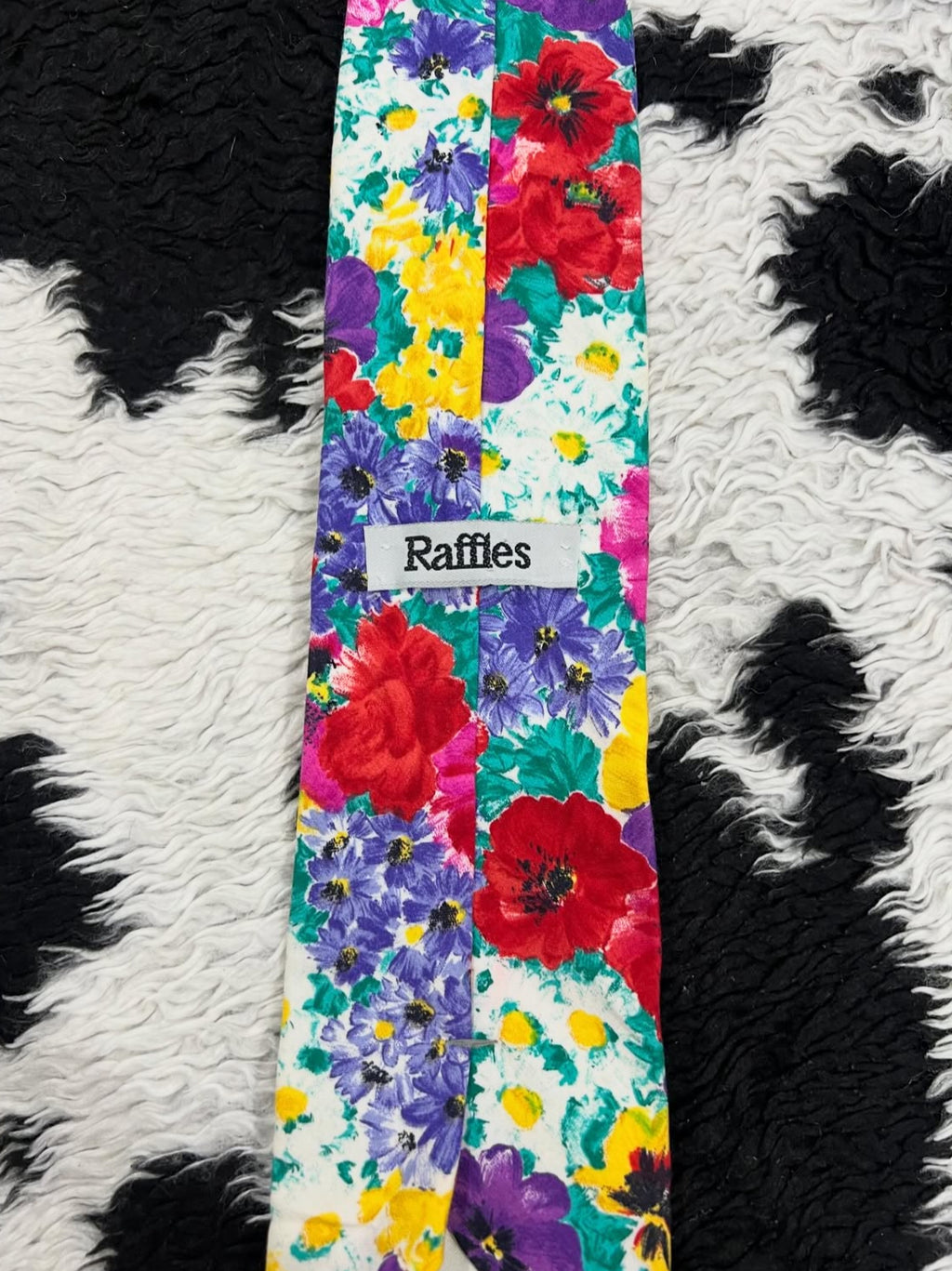 Raffles Floral Tie