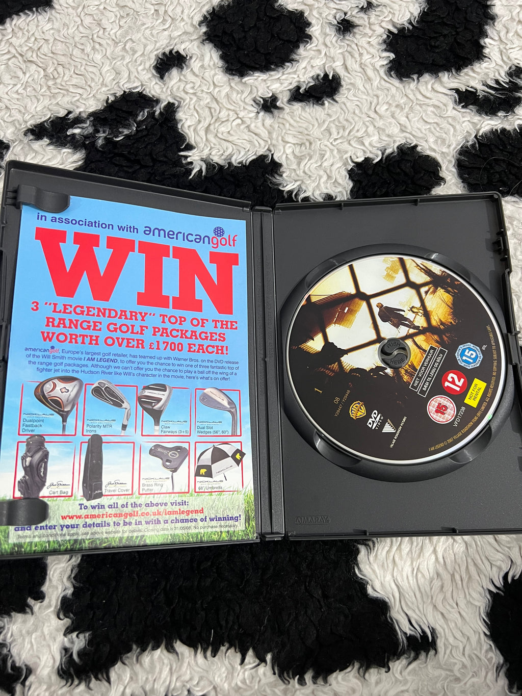 I Am Legend DVD