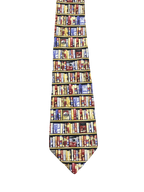 Library of University of Oxford Book Shelves Tie