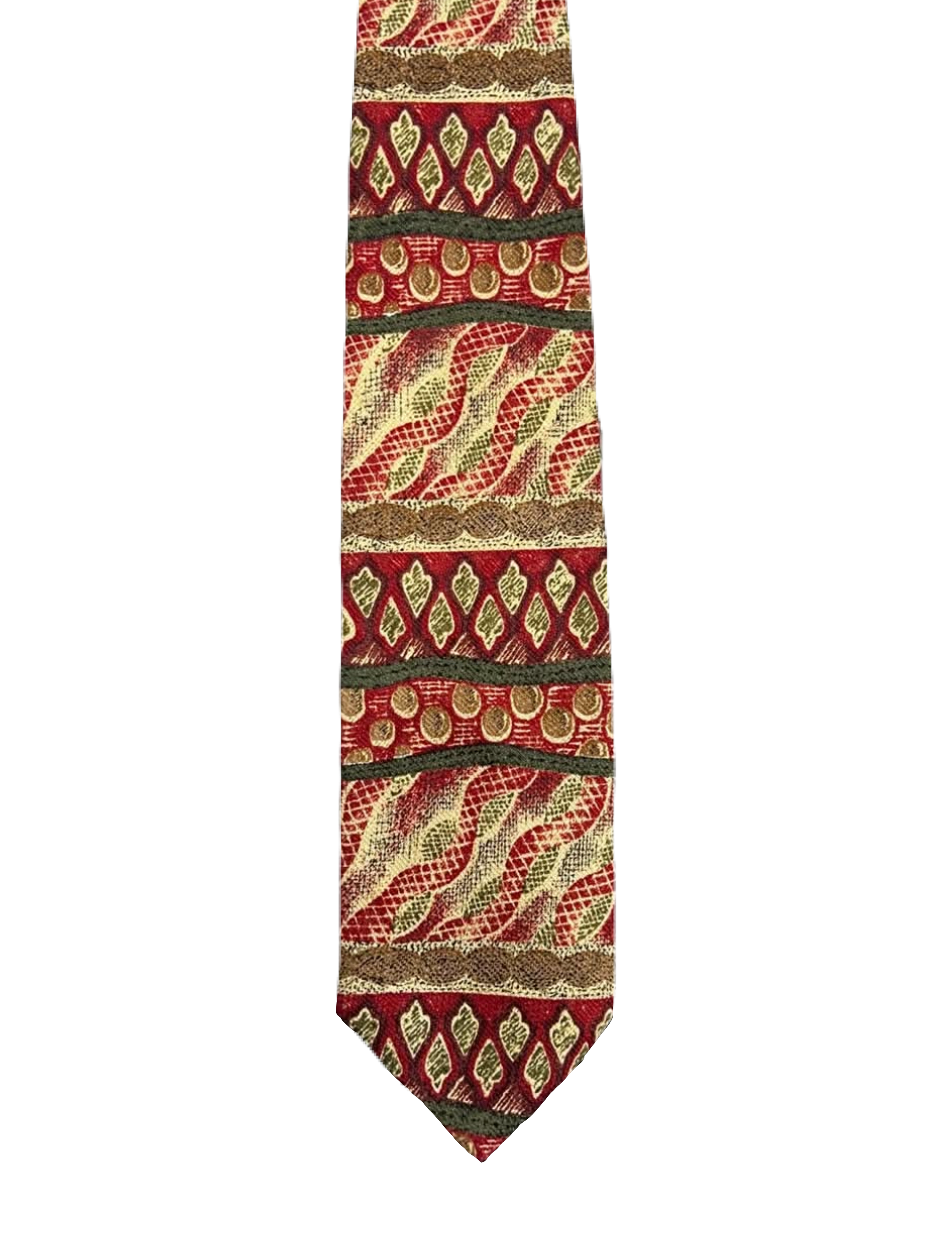 St. Bernard Red Tie