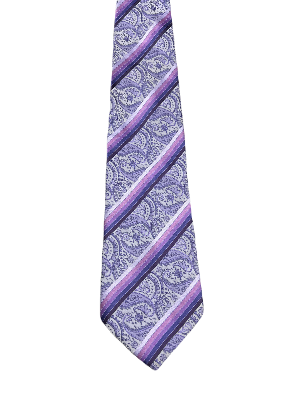 Empra Purple Embroidered Tie