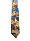 Vintage 1997 Looney Tunes Will E. Coyote Tie