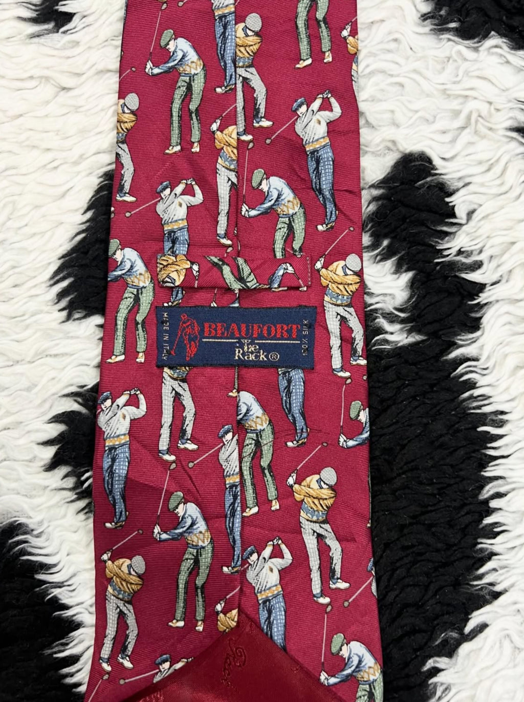 Red Golfing Tie