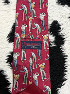 Red Golfing Tie