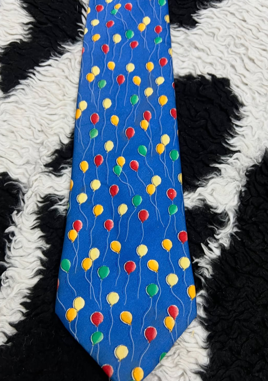 Whimsical Balloons Tie