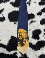 Roaring Lion & Lioness Tie