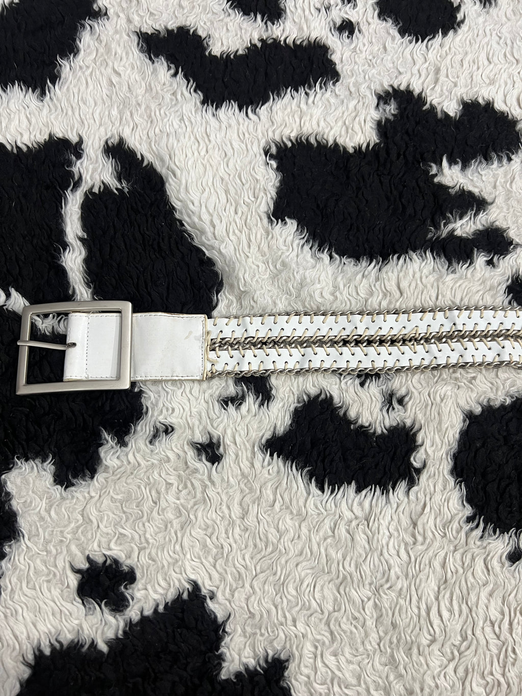 White Chain Belt