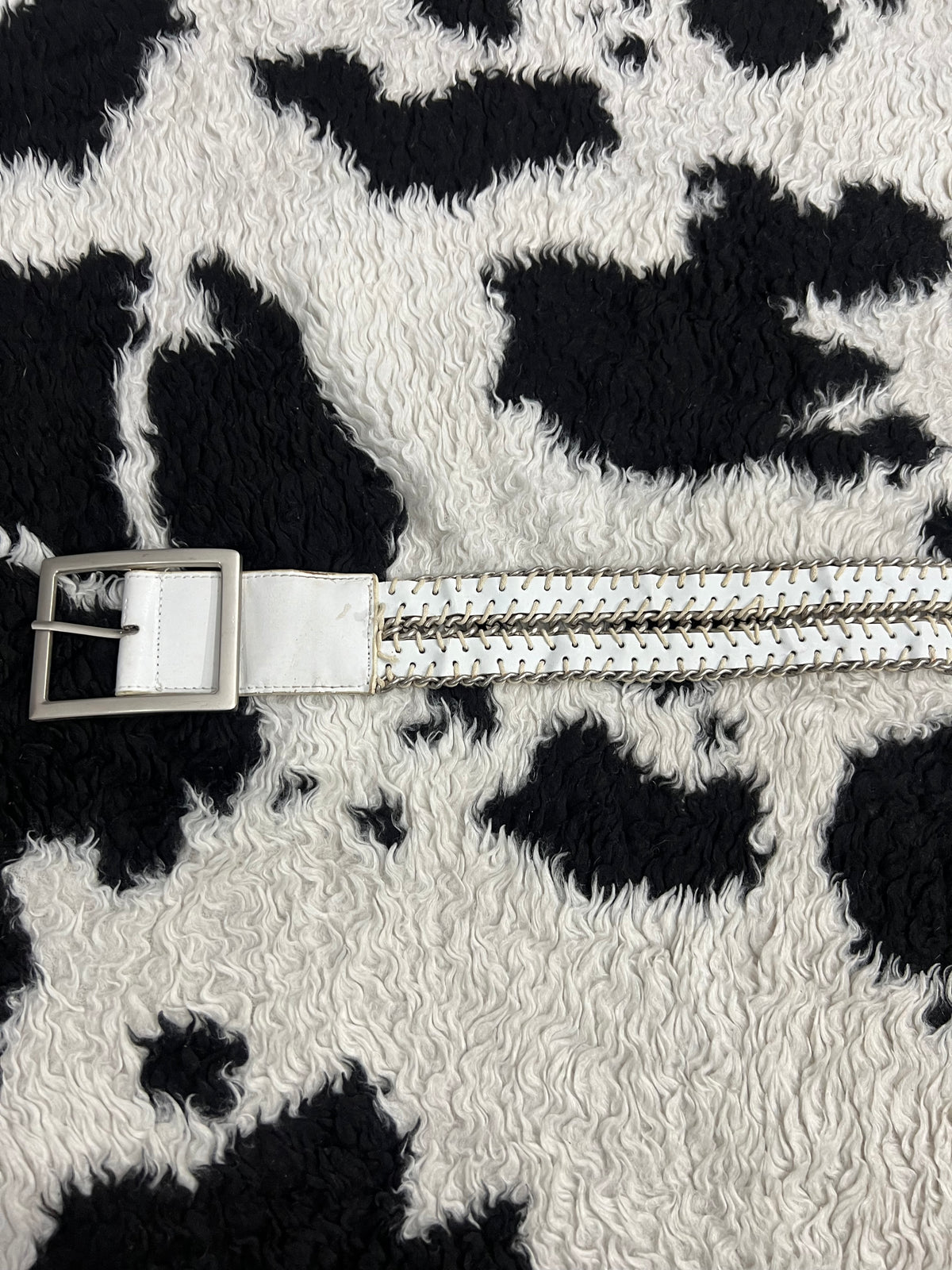 White Chain Belt