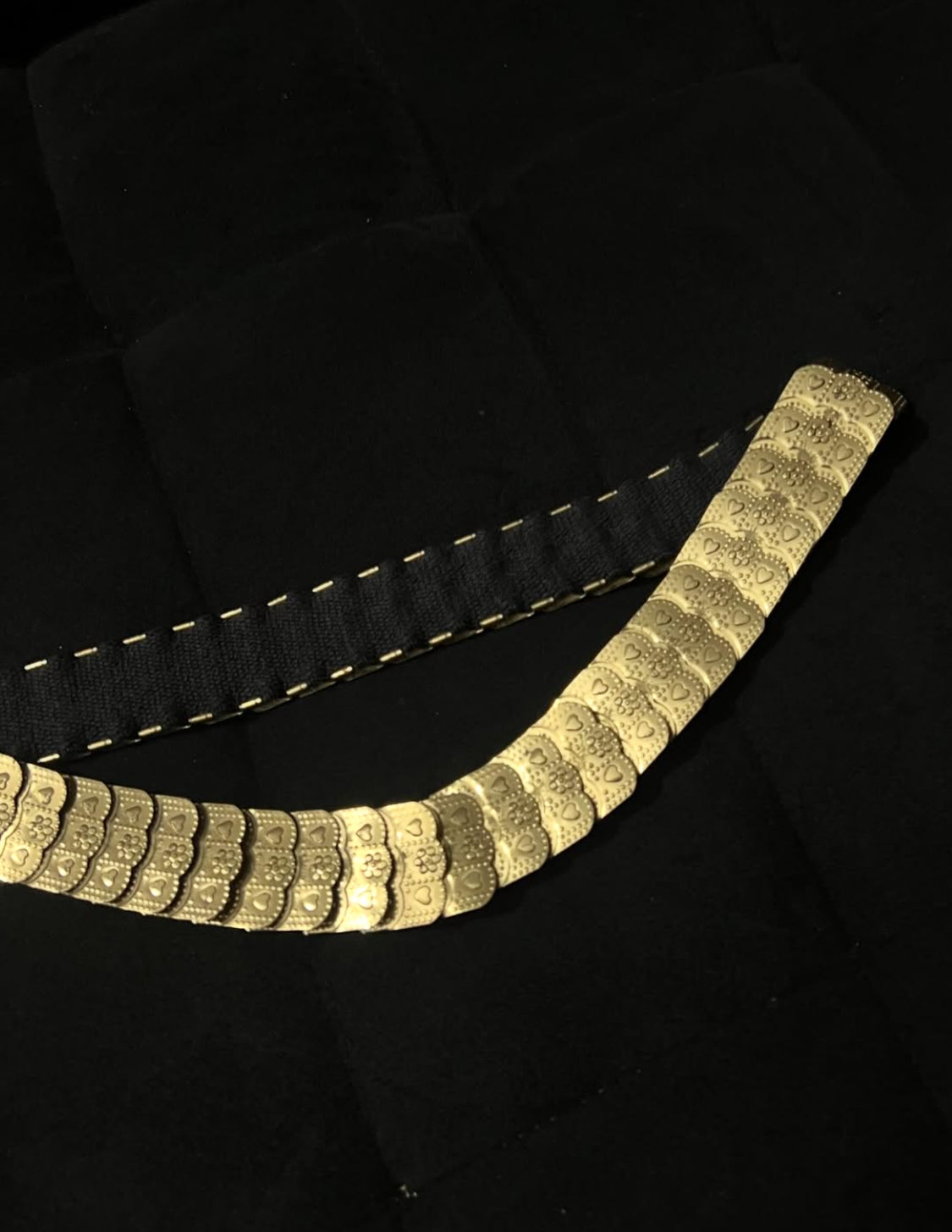 Golden Hearts Elastic Waistchain/belt