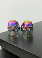 Rainbow Skull Chunky Ringh