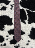 Pink & Blue Paisley Tie