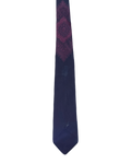 Folkspeare Blue & Purple Embroidered Narrow Tie