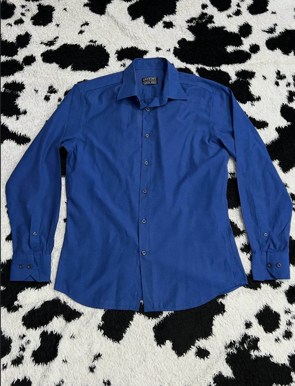 Andrews Blue Buttonup