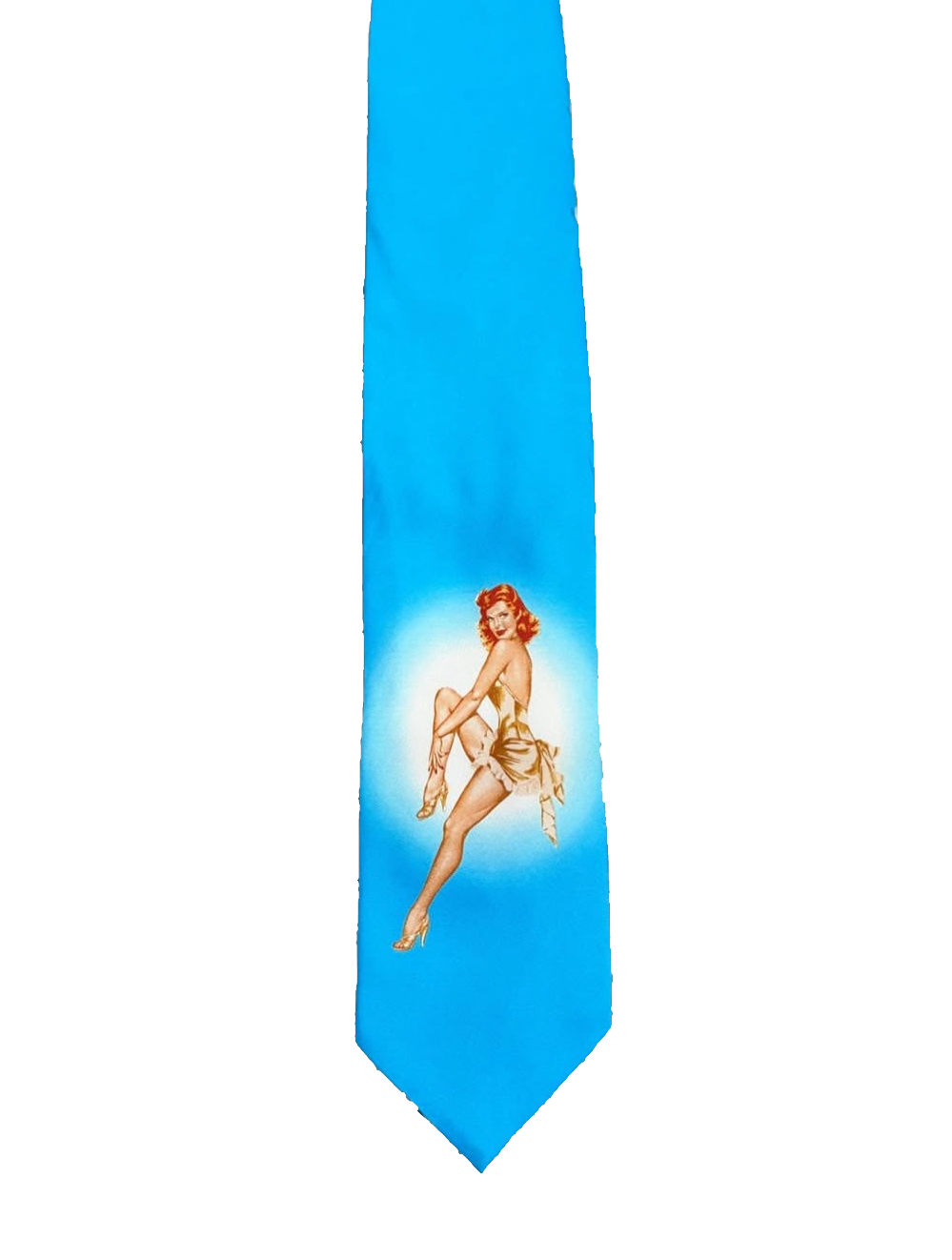 Vintage-Style Pin Up Girl Tie
