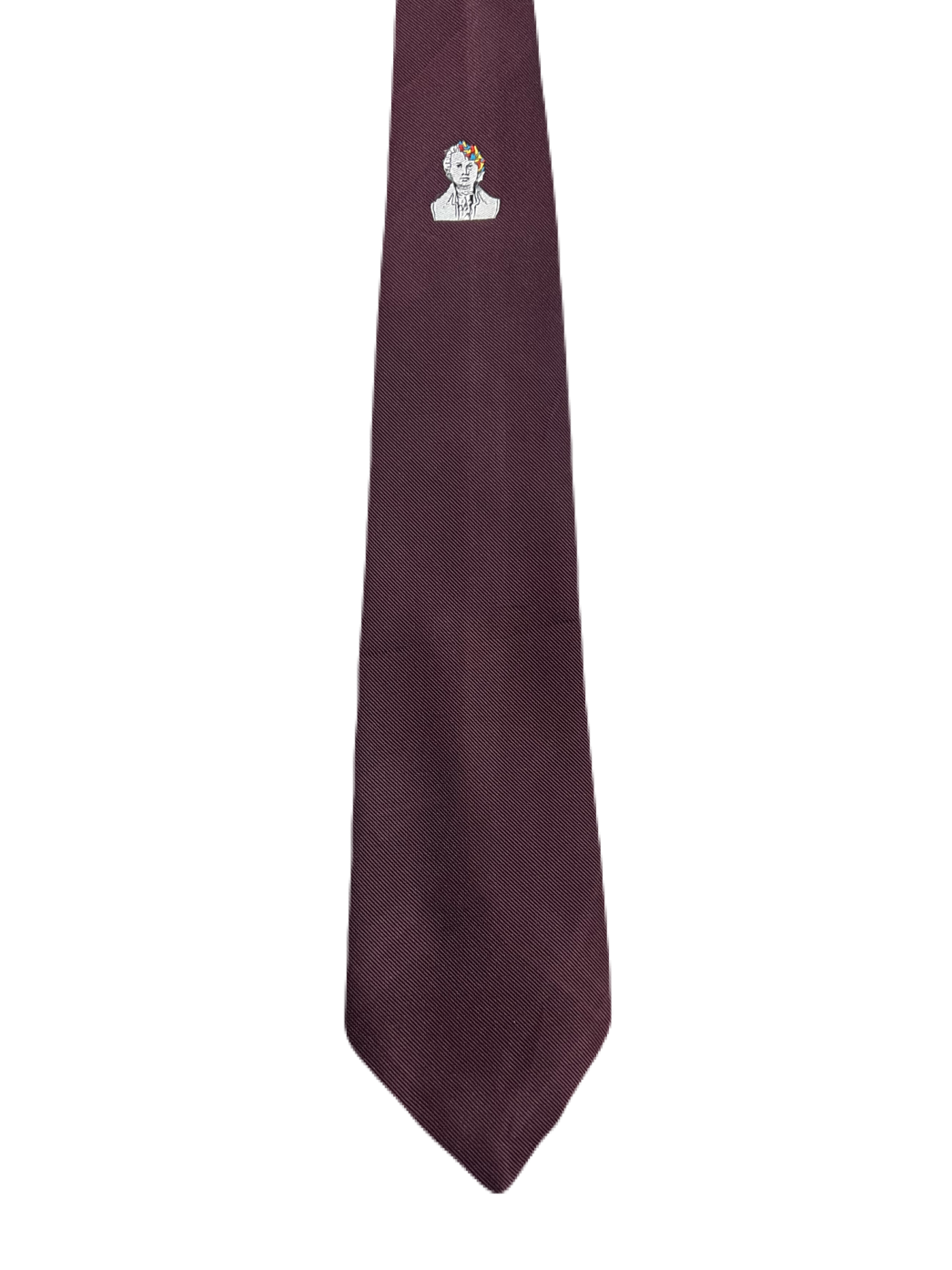 Mozart Embroidered Narrow Tie