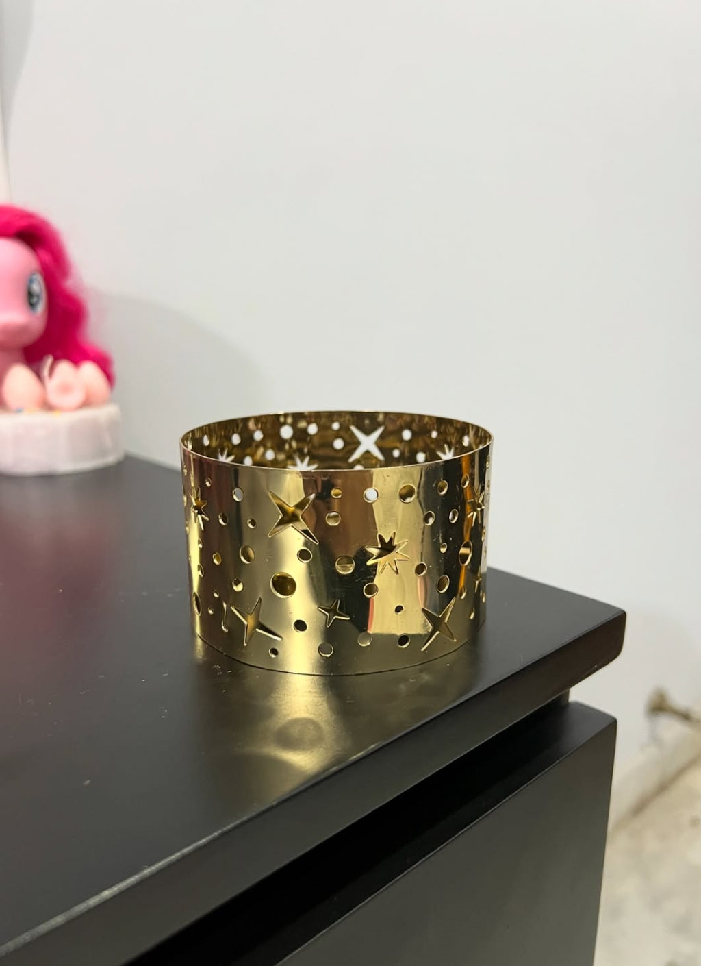 Golden Star Candle Holder