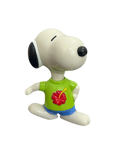 Vintage 1999 Malaysia Snoopy in Hibiscus T-shirt Figurine