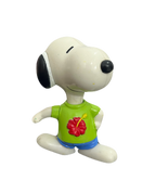 Vintage 1999 Malaysia Snoopy in Hibiscus T-shirt Figurine