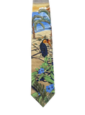 Tropical Bird on Island Tie
