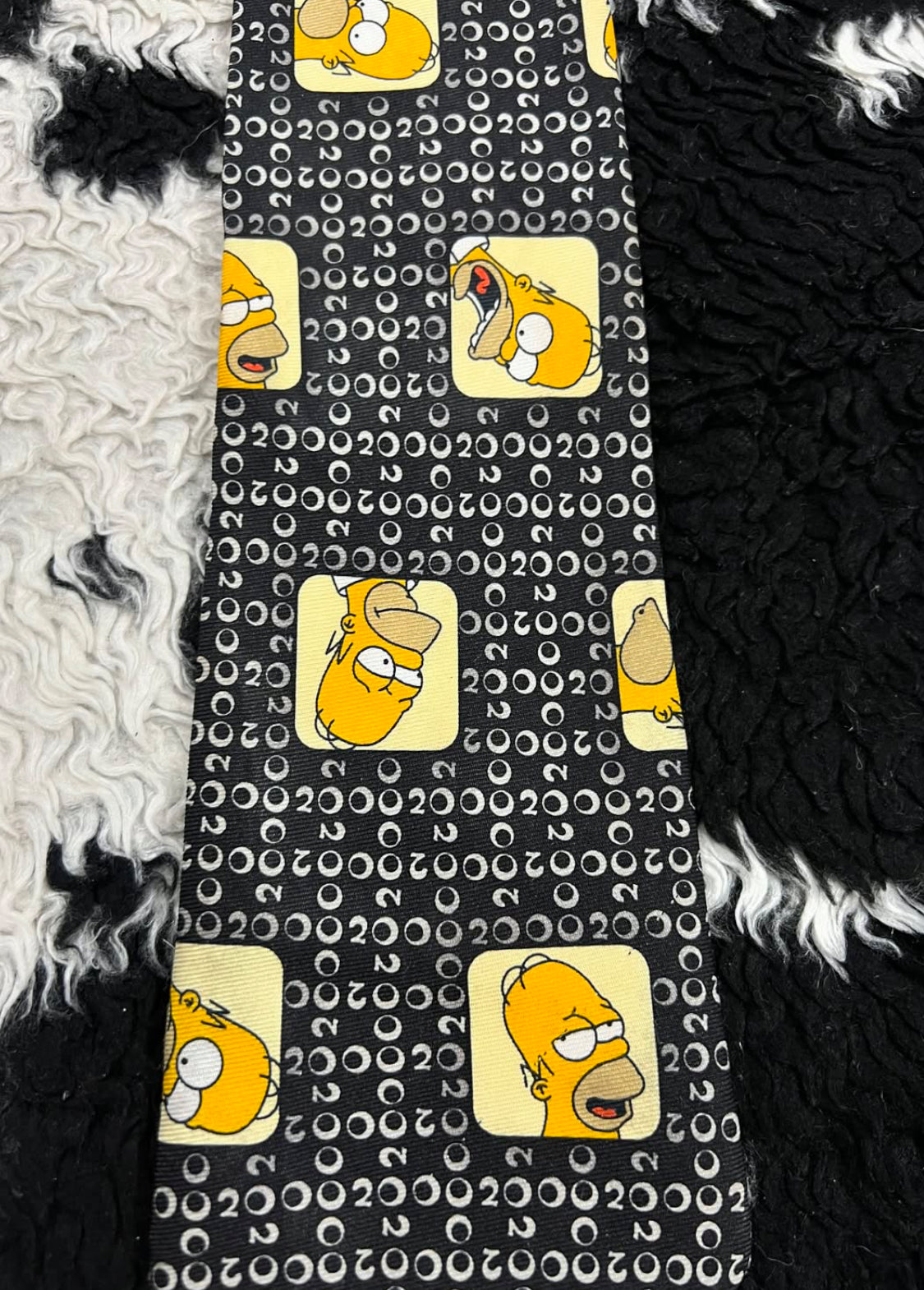 Vintage 1999 Homer Simpson Tie