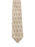 Leonardo Da Vinci Vitruvian Man Drawing Tie