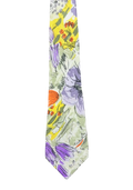 Floral Drawing Tie
