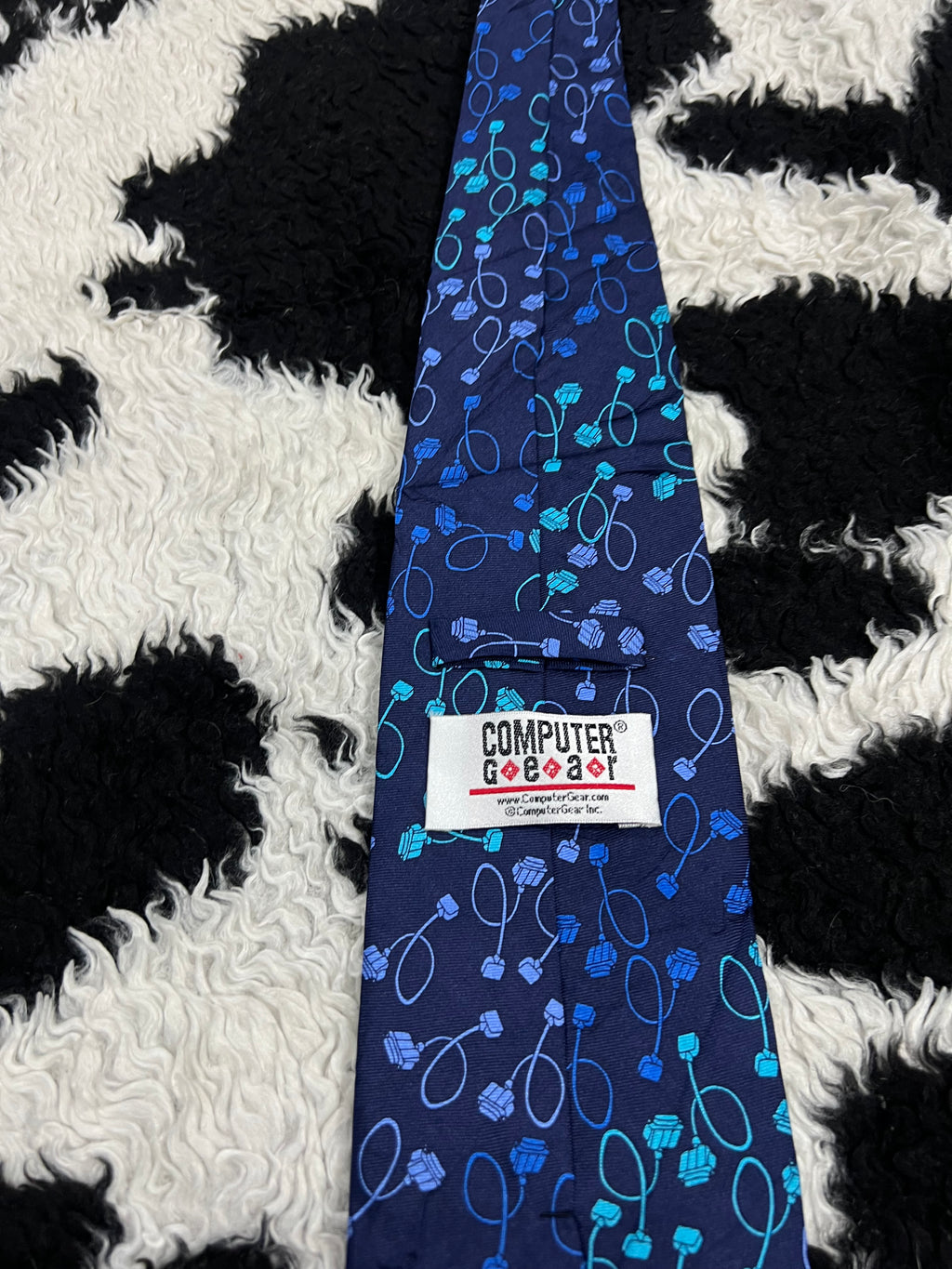 Computer Gears Tie