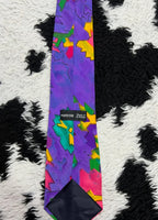 Vibrant Abstract Art Tie
