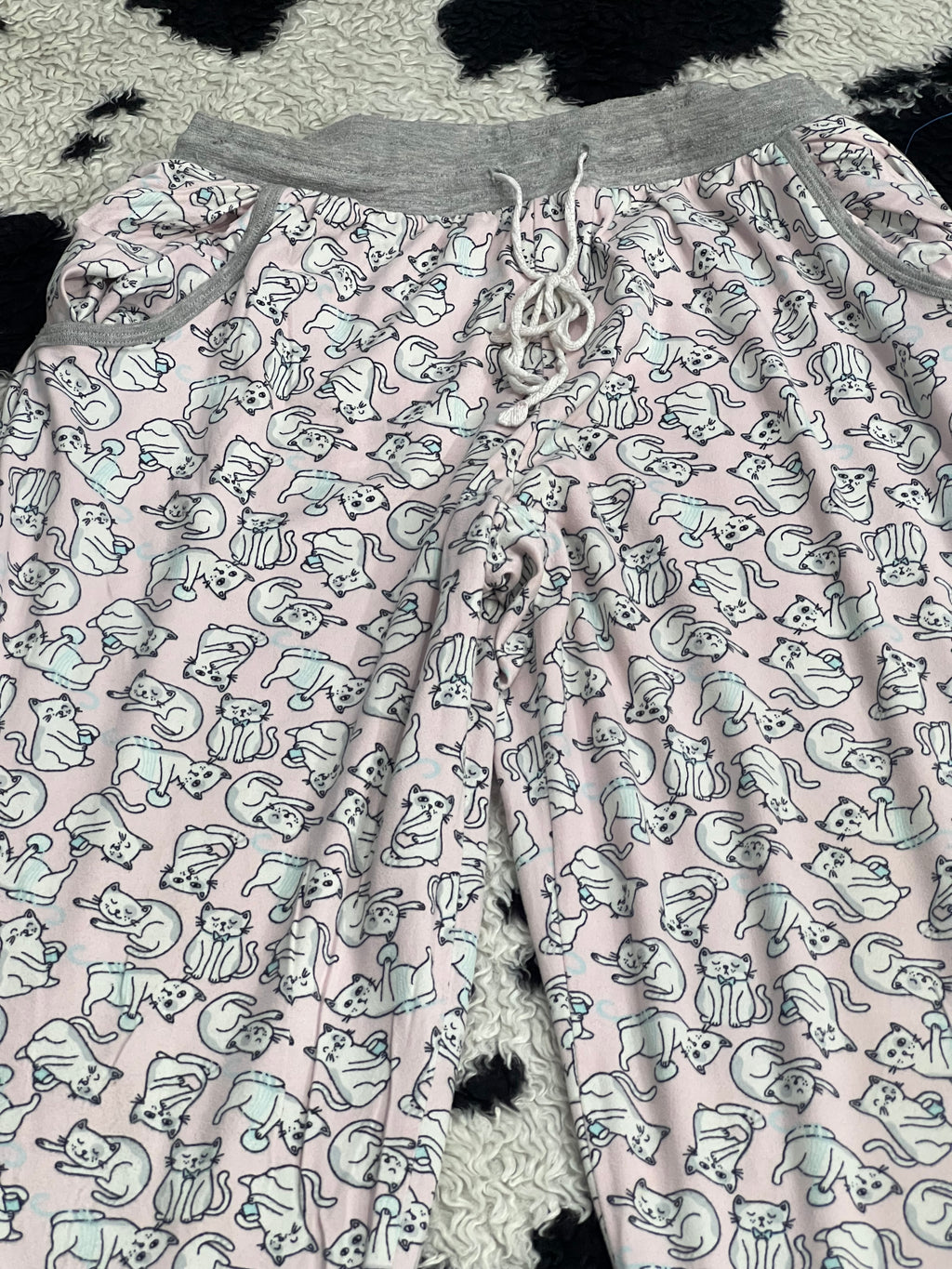 Pink Cat PJs (Medium)
