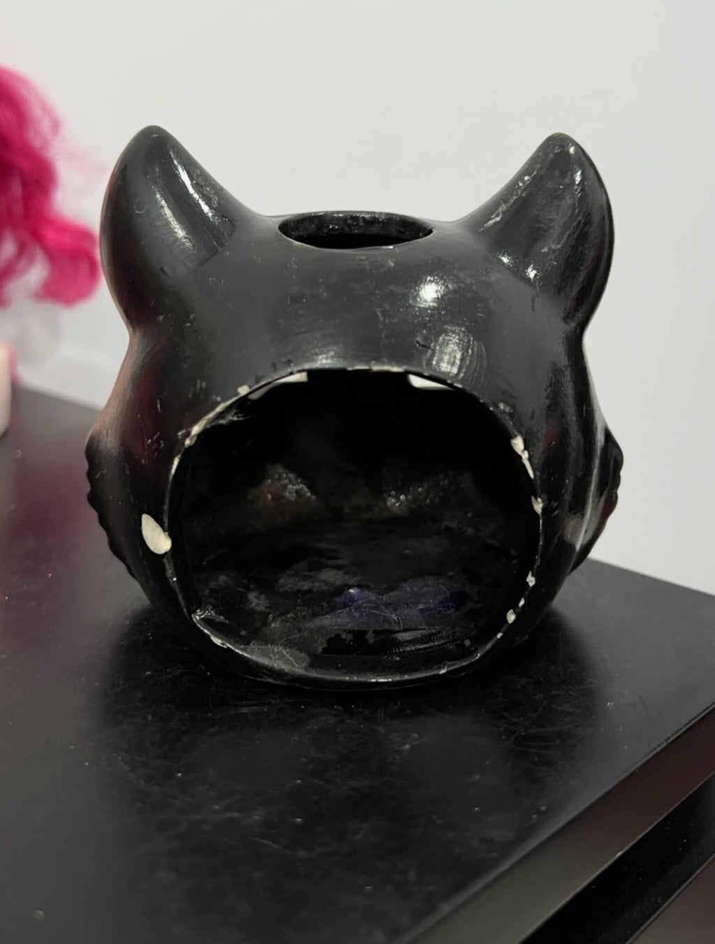 Black Cat Candle Holder