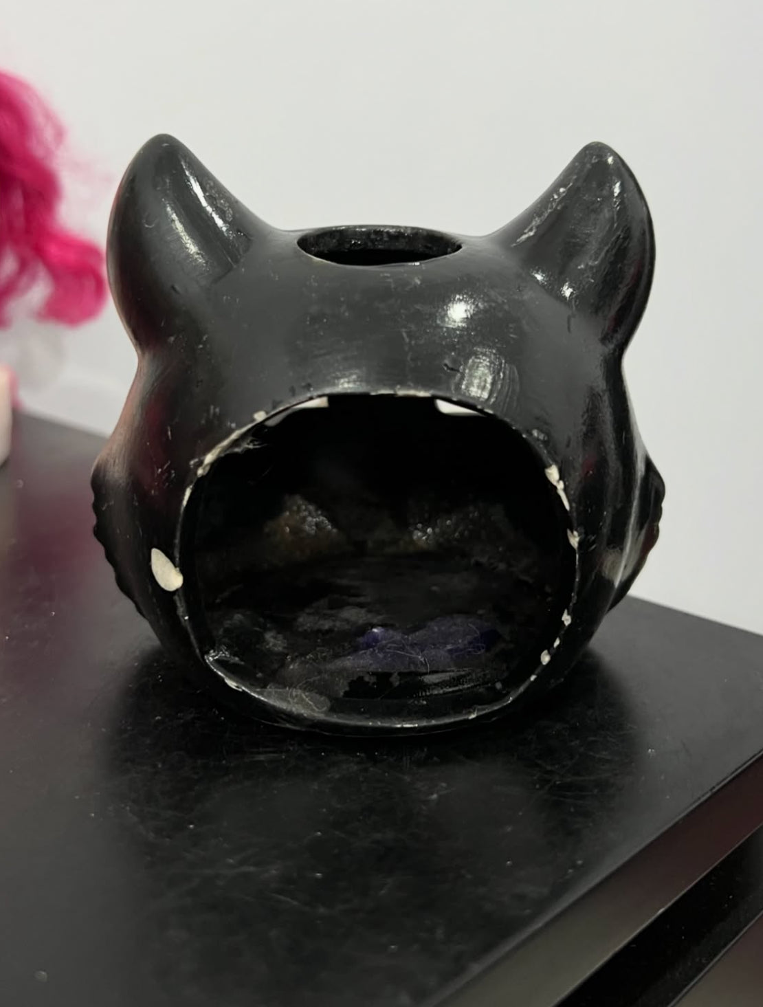 Black Cat Candle Holder