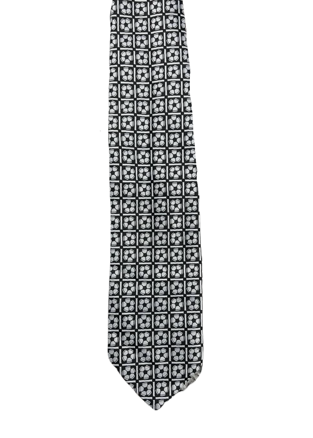 Embroidered Football Tie
